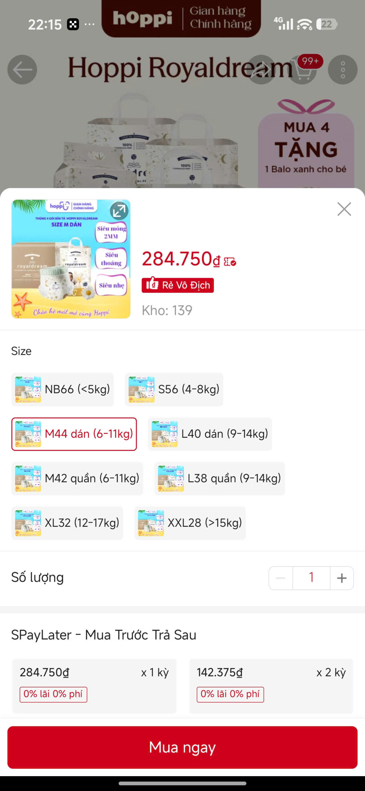 Mua hàng trên sàn